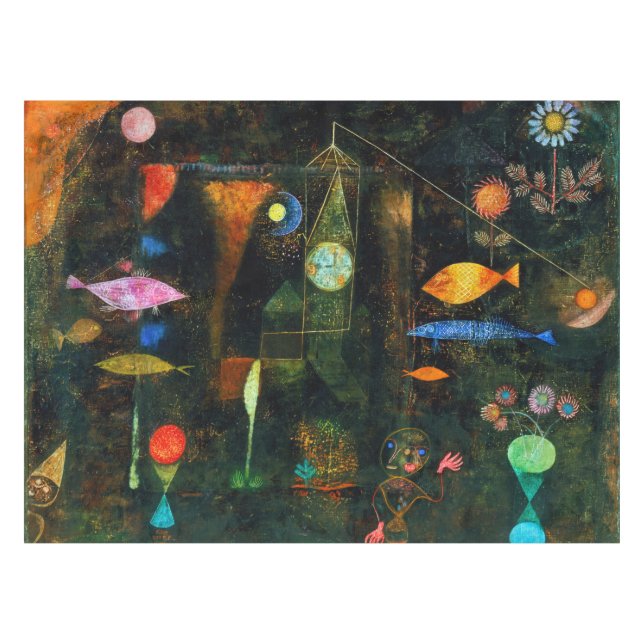 Mantel Fish Magic, Paul Klee (Frente (Horizontal))
