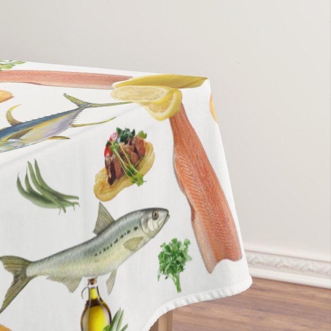 Mantel Fish Tablecloth (In Situ)
