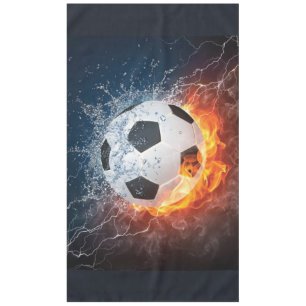 Mantel Flamante Cojín decorativo de fútbol/baloncesto de