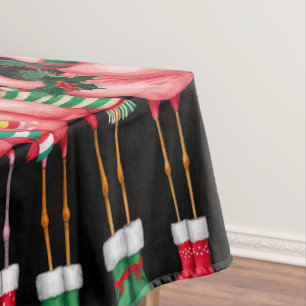 Mantel Flamingo desde Florida para Navidades
