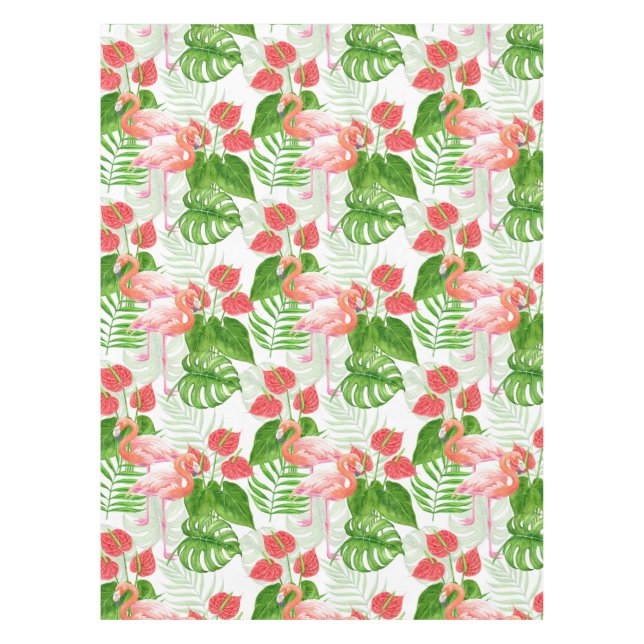 Mantel Flamingo garden (Anverso)