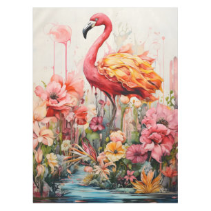 Mantel Flamingo Tropical Fantasy Paradise Bloom