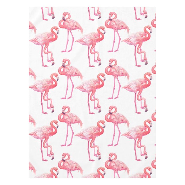Mantel Flamingos (Anverso)