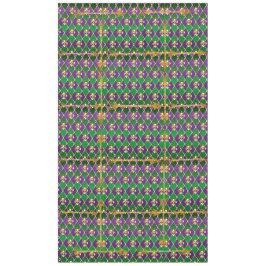 Mantel Fleur de Lis, Flechas, Mardi Gras