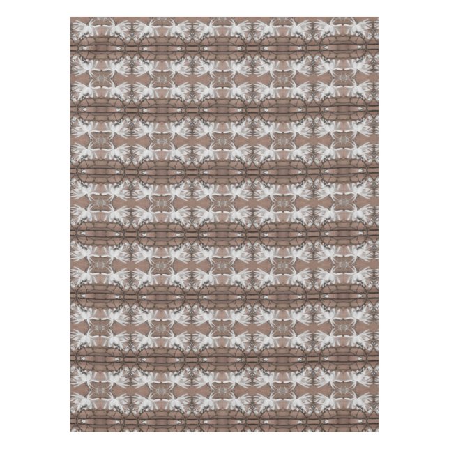 Mantel Flor blanca (Anverso)