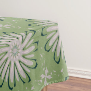 Mantel Flor blanca simple