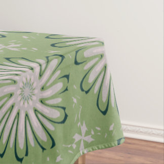 Mantel Flor blanca simple