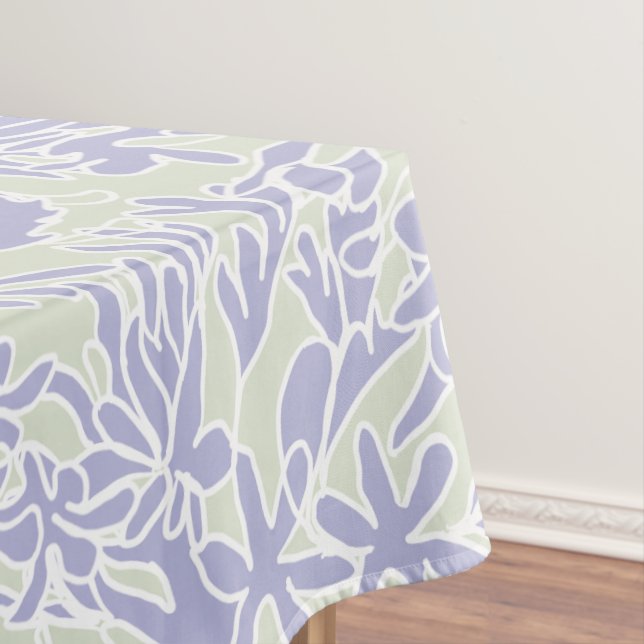 Mantel Flor de Agapanthus Lavanda Verde Salvia (In Situ)