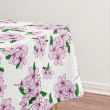 Flor de cerezo rosa elegante acuarela floral