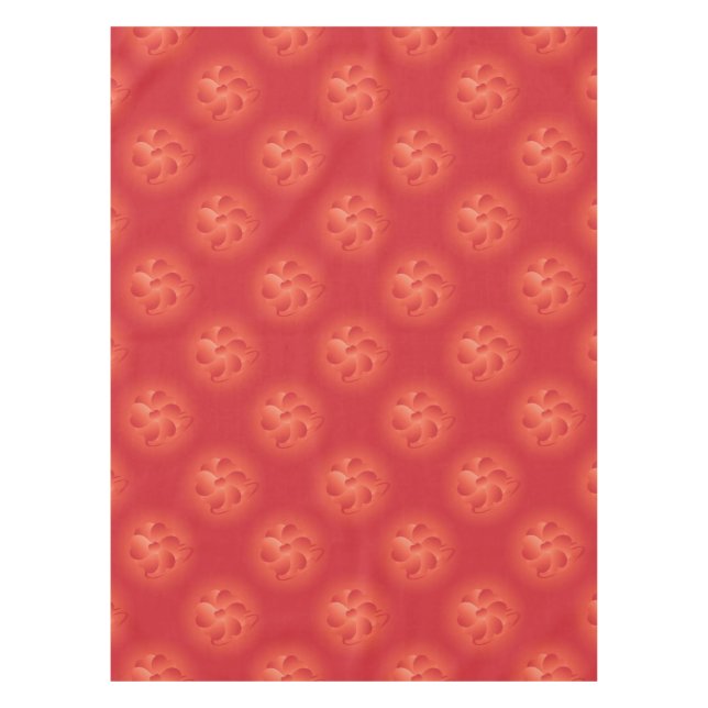 Mantel Flor de corazones (Anverso)