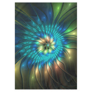 Mantel Flor de fantasía luminosa, fragancia abstracta col