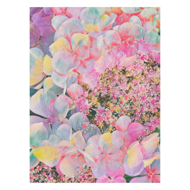 Mantel Flor de hidrangea de verano en flor (Anverso)