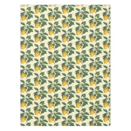 Mantel Flor de lémines amarillos botánicos modernos