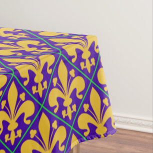 Mantel Flor de lis del carnaval de New Orleans