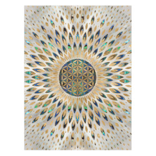 Mantel Flor de vida - Abalone Shell y Pearl