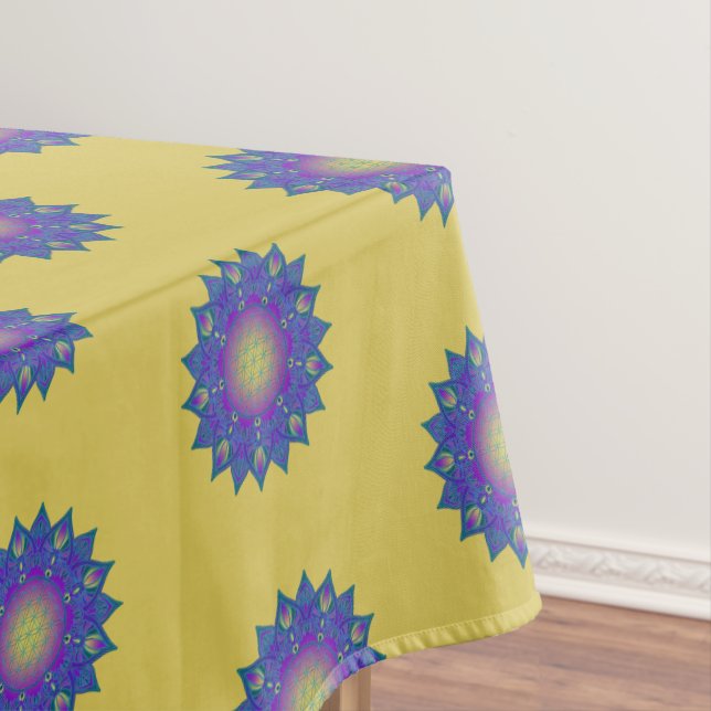 Mantel Flor de vida - Mandala india 3 (In Situ)