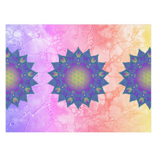 Mantel Flor de vida - Mandala india 3