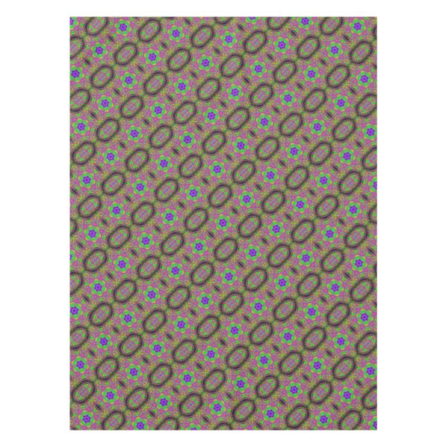 Mantel flor/estrellas de estilo hippie (Anverso)