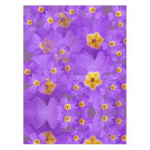 Mantel Flor morada Flores Tablloso