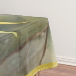 Mantel Flor nacional Australia Wate dorado | enorme