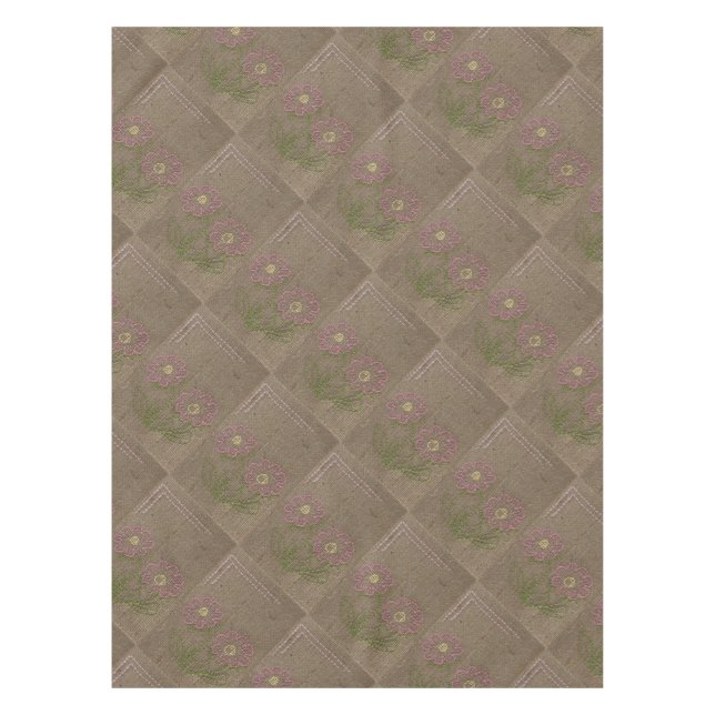 Mantel Flor rosa (Anverso)