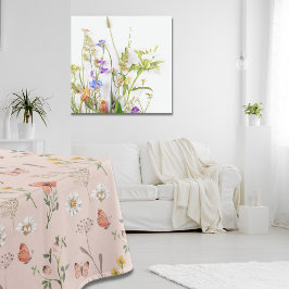 Mantel Flor silvestre rosa Rubor