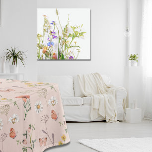 Mantel Flor silvestre rosa Rubor