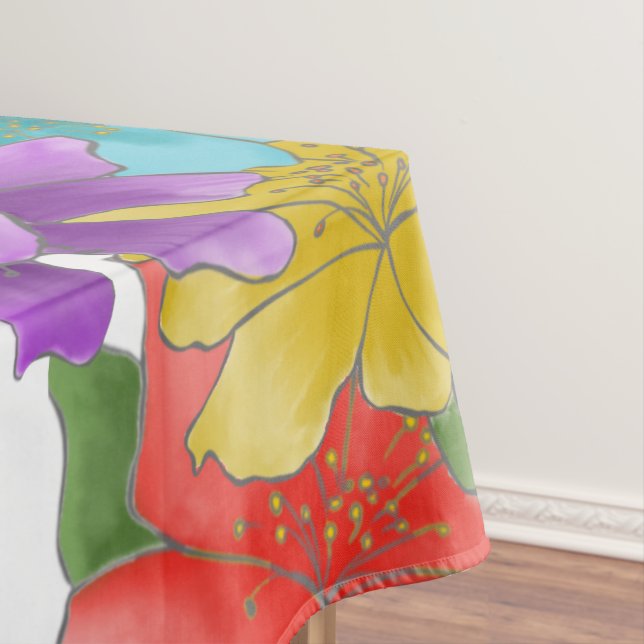 Mantel Flora acuática moderna de primavera brillante (In Situ)