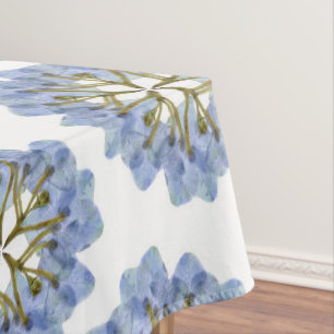 Mantel Flora de la Isla de Man - hydrangea azul