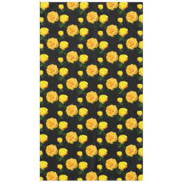 Mantel floral amarillo de moda