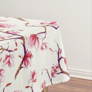 Mantel Floral bohemia rusa de primavera rosada Rubor