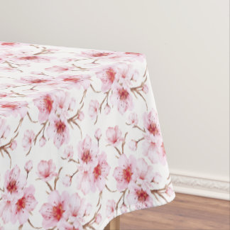 Mantel Floral Cherry Blossoms Pink White