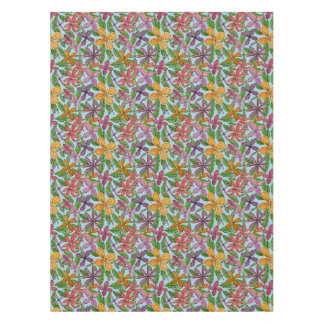 Mantel Floral colorida