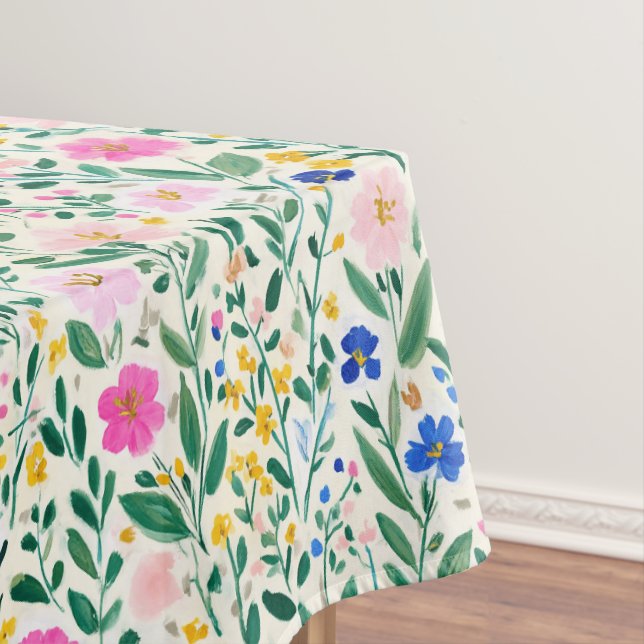 Mantel Floral Colorido (In Situ)