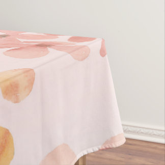 Mantel Floral de Flor Blando Rosa
