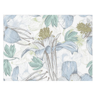 Mantel floral del fondo el del vintage elegante