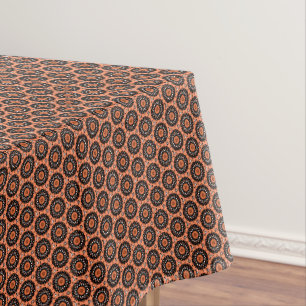 Mantel Floral Naranja Otoñal