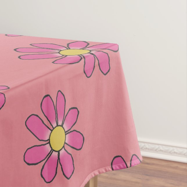 Mantel Floral rosa (In Situ)
