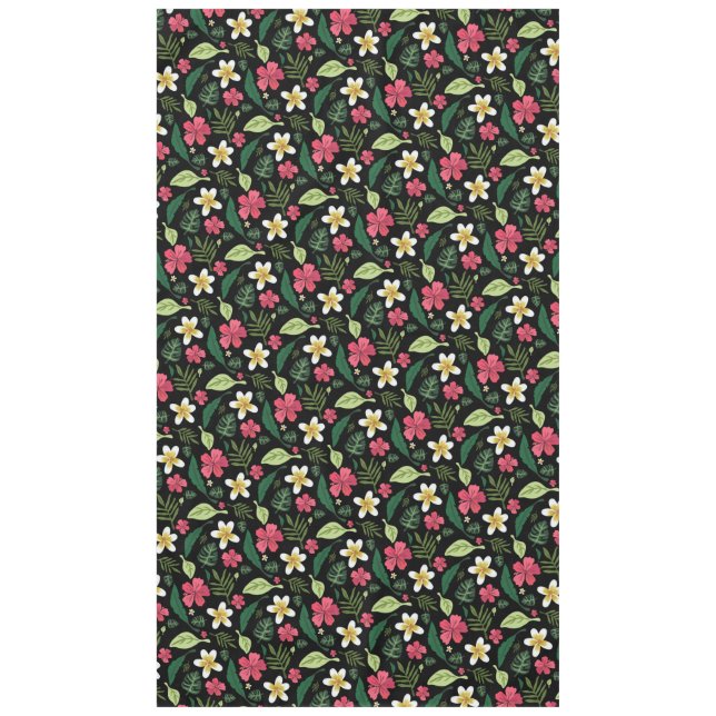 Mantel Floral Tropical  (Anverso)