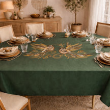 Floral Verde Vintage Bird