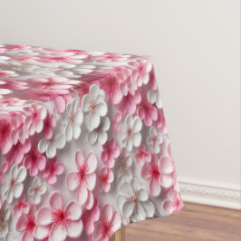 Mantel Florecimiento de cerezo en la mesa de cerezo