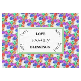 Mantel Flores acuáticas de color de arte de verano de la