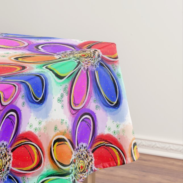 Mantel Flores acuáticas de verano artísticas (In Situ)