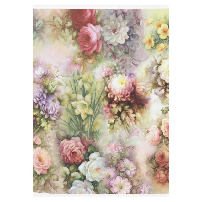 Mantel Flores Antiguas (Anverso)