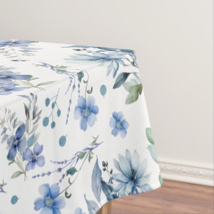 Mantel Flores azules