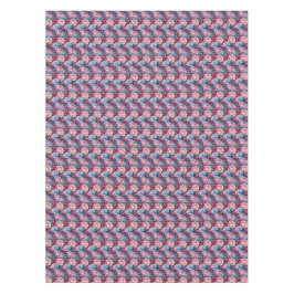 Mantel Flores azules y rosas