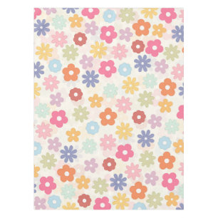 Mantel Flores Boho Retro Daisy del verano de los 70