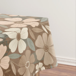 Mantel Flores contemporáneas del folk florecen en tonos s