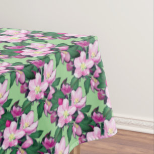 Mantel Flores de Apple en verde claro