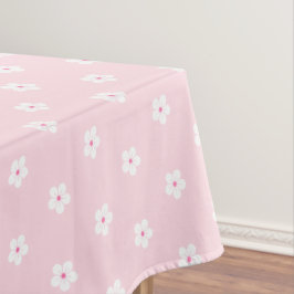 Mantel Flores de cerezo blanco en rosa
